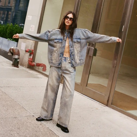 NastyGal - The Denim Oversized Jacket - Picture 3 of 7